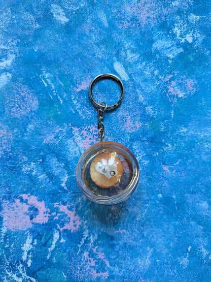 Vintage Novelty/Horror-Themed Eyeball Keyring