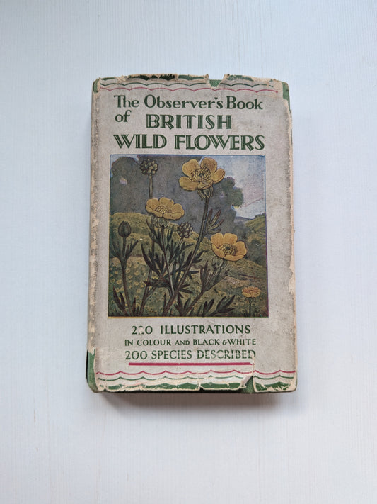 The Observer's Book of British Wild Flowers by W. J. Stokoe - 1941