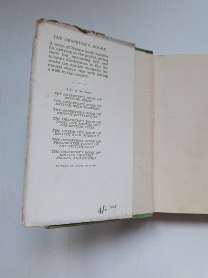The Observer's Book of British Wild Flowers by W. J. Stokoe - 1941