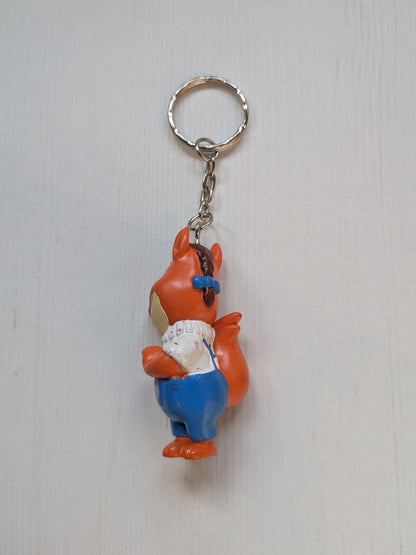 Chicken Little Foxy Loxy Keyring - 2005 - Disney