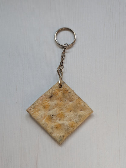Vintage Plastic Cracker Novelty/Joke Keyring