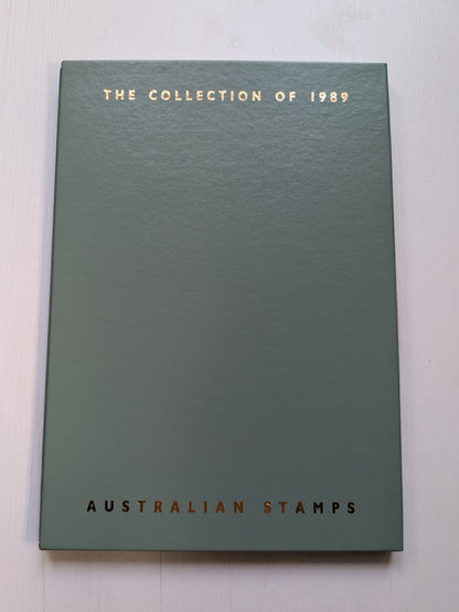The Collection of 1989 Australian Stamps - Vintage Philatelic Album