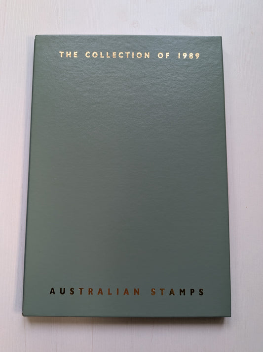 The Collection of 1989 Australian Stamps - Vintage Philatelic Album