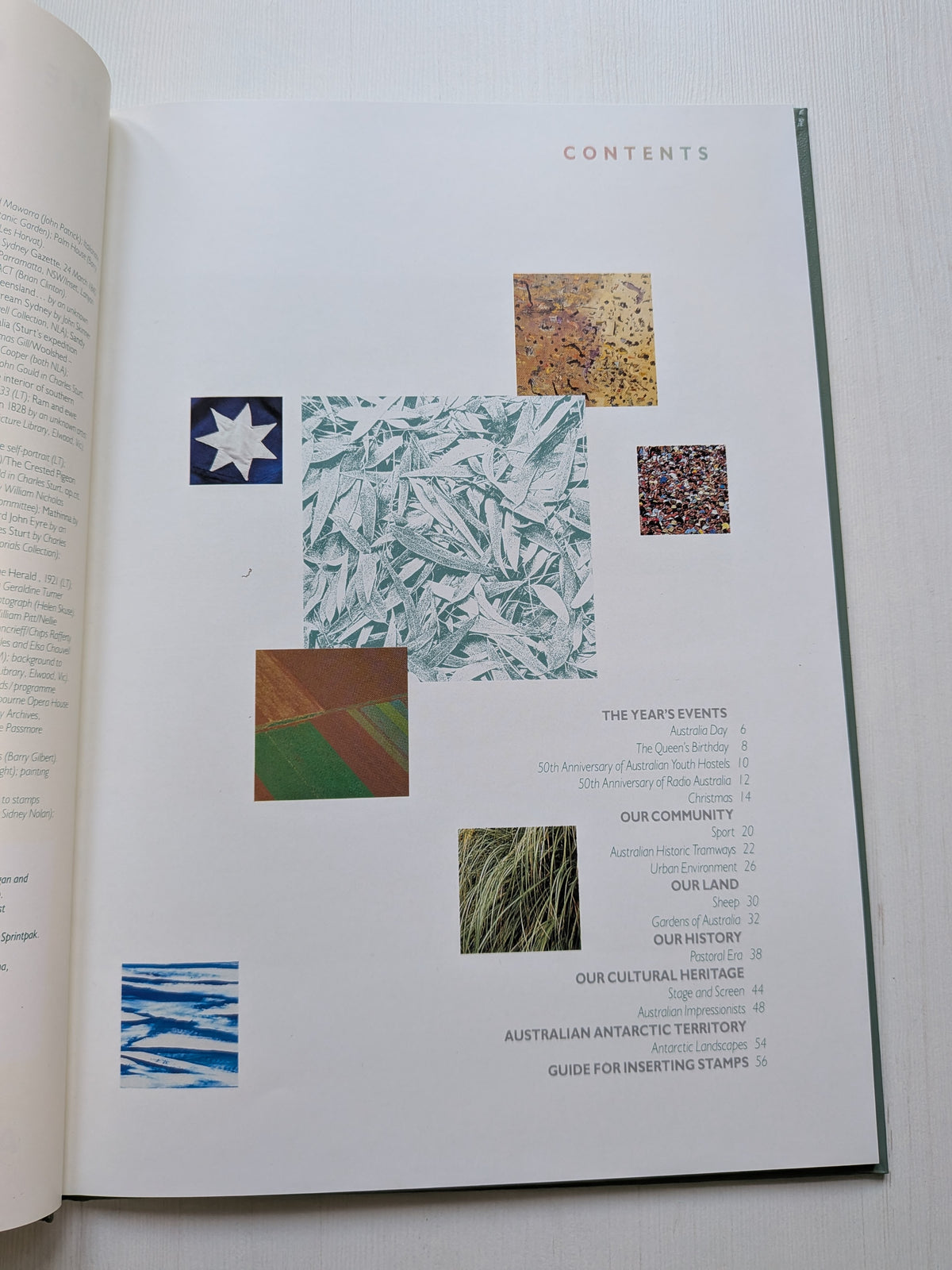 The Collection of 1989 Australian Stamps - Vintage Philatelic Album