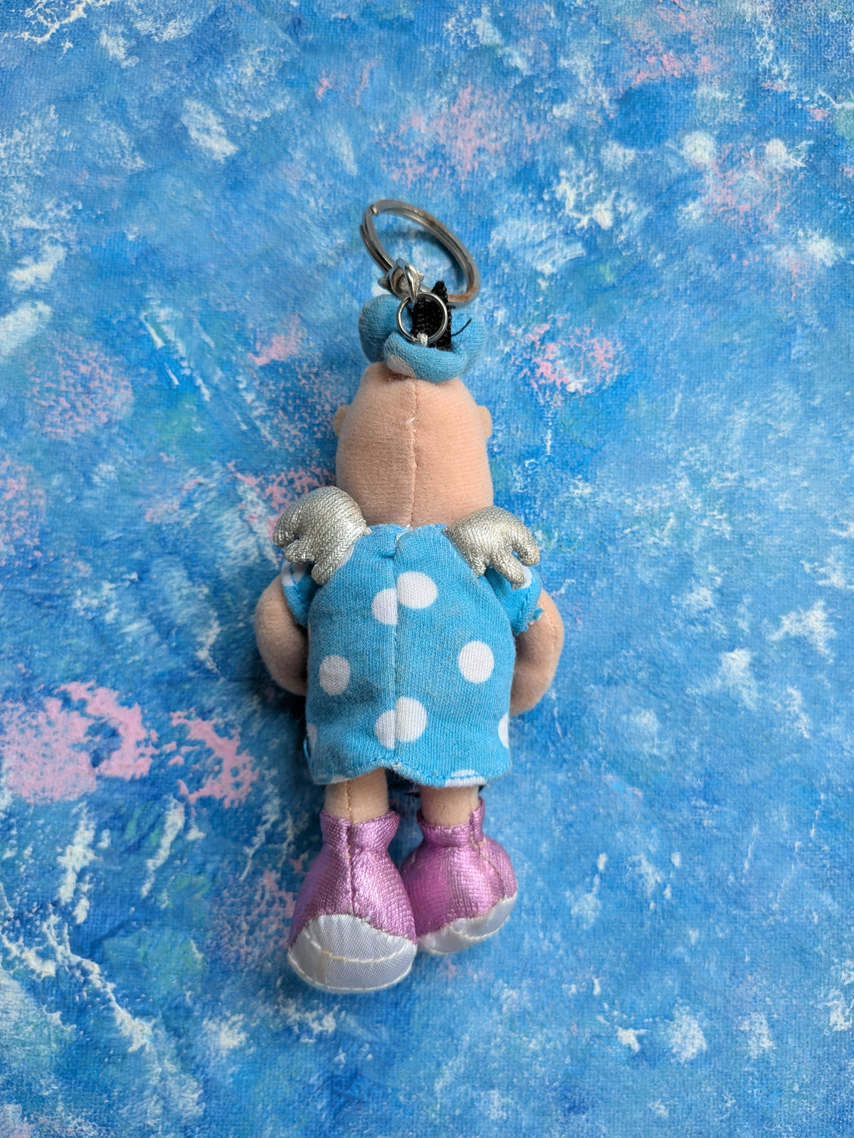 Vintage Bang on The Door/Groovy Chick Friendship Plush/Soft Toy Keyring - 1990s Approx