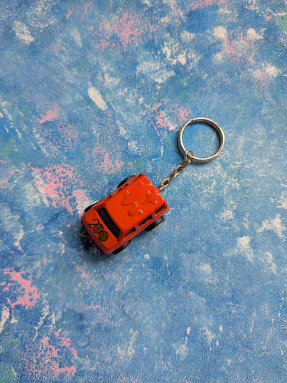 Vintage Micro Machines Surfing Car Die-Cast Keyring