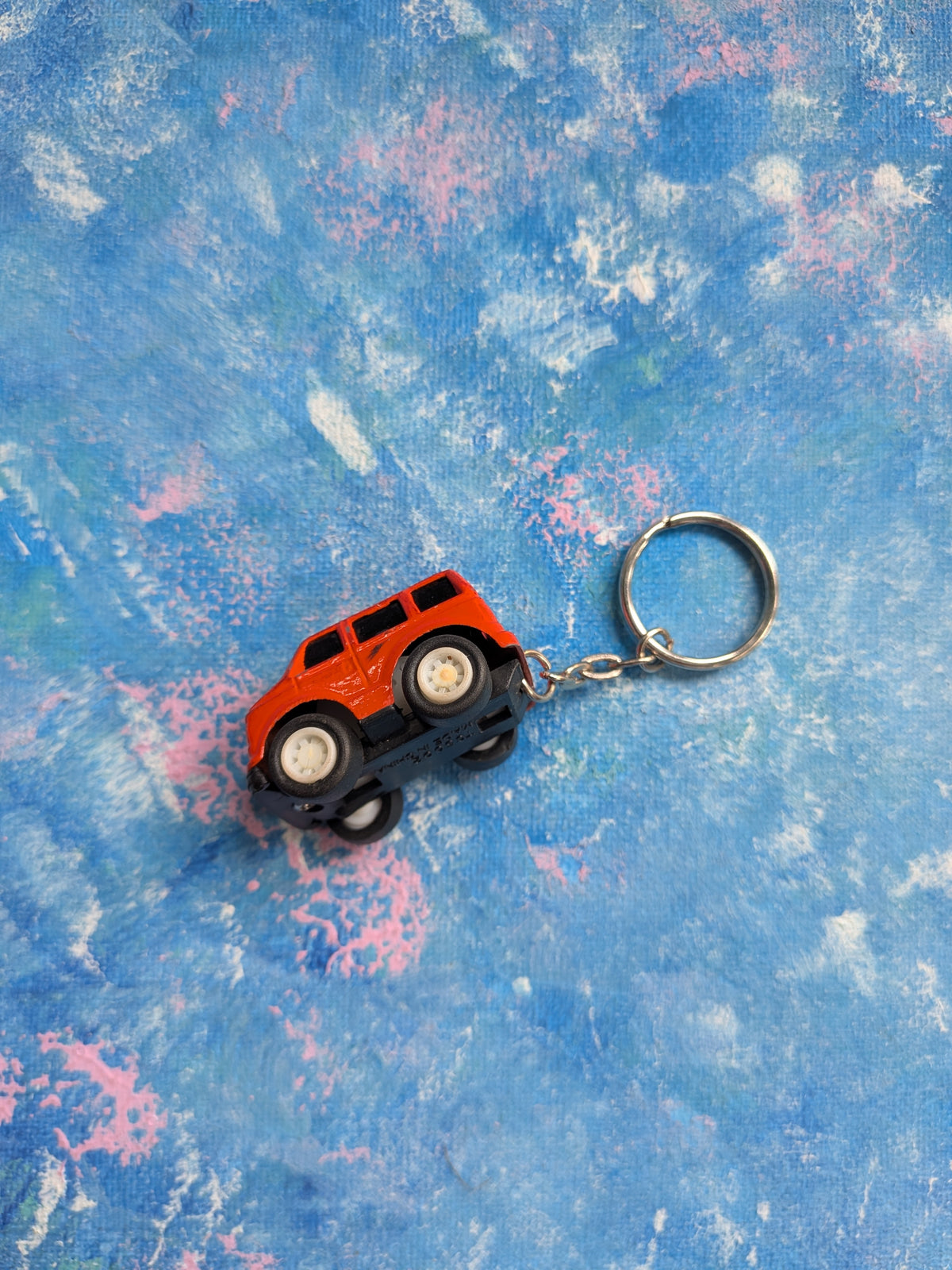 Vintage Micro Machines Surfing Car Die-Cast Keyring
