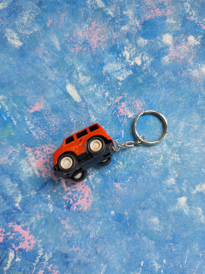 Vintage Micro Machines Surfing Car Die-Cast Keyring