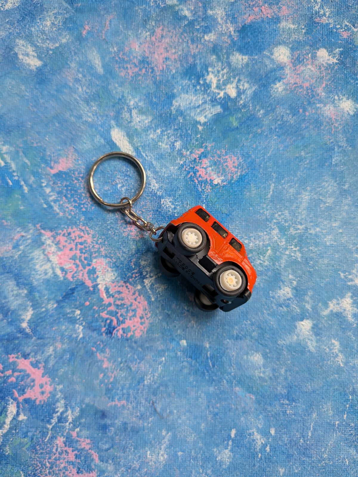 Vintage Micro Machines Surfing Car Die-Cast Keyring