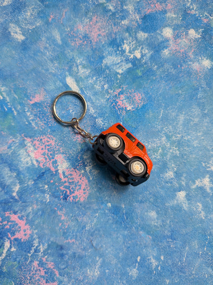 Vintage Micro Machines Surfing Car Die-Cast Keyring