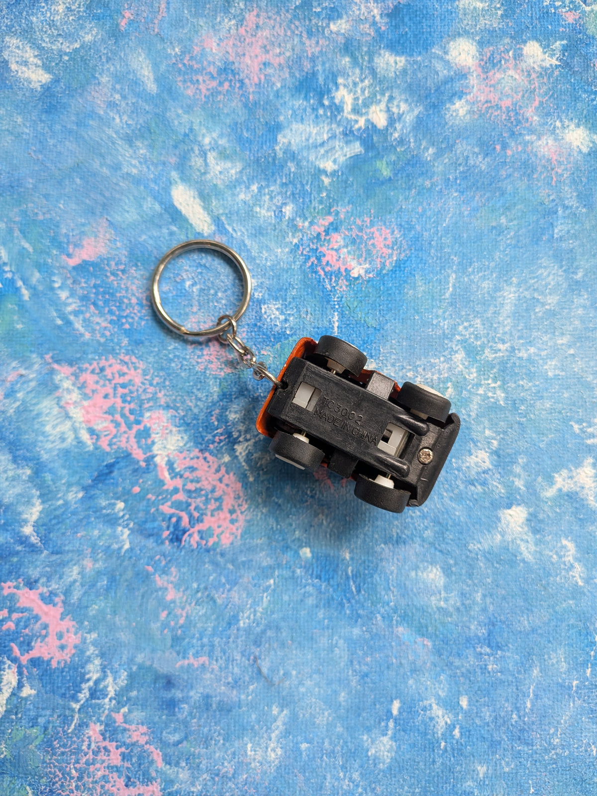 Vintage Micro Machines Surfing Car Die-Cast Keyring