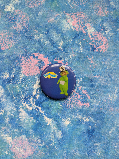 Vintage Teletubbies Dipsy Badge - 1996 - Ragdoll/BBC