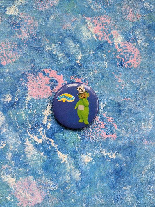 Vintage Teletubbies Dipsy Badge - 1996 - Ragdoll/BBC