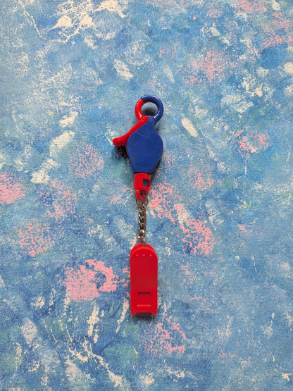 Vintage Disney Mickey Mouse Lanyard Clip Keyring - 1990s