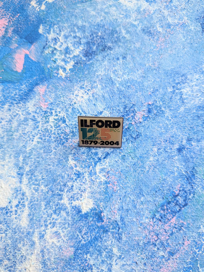 Vintage Ilford 125th Anniversary Enamel Pin Badge