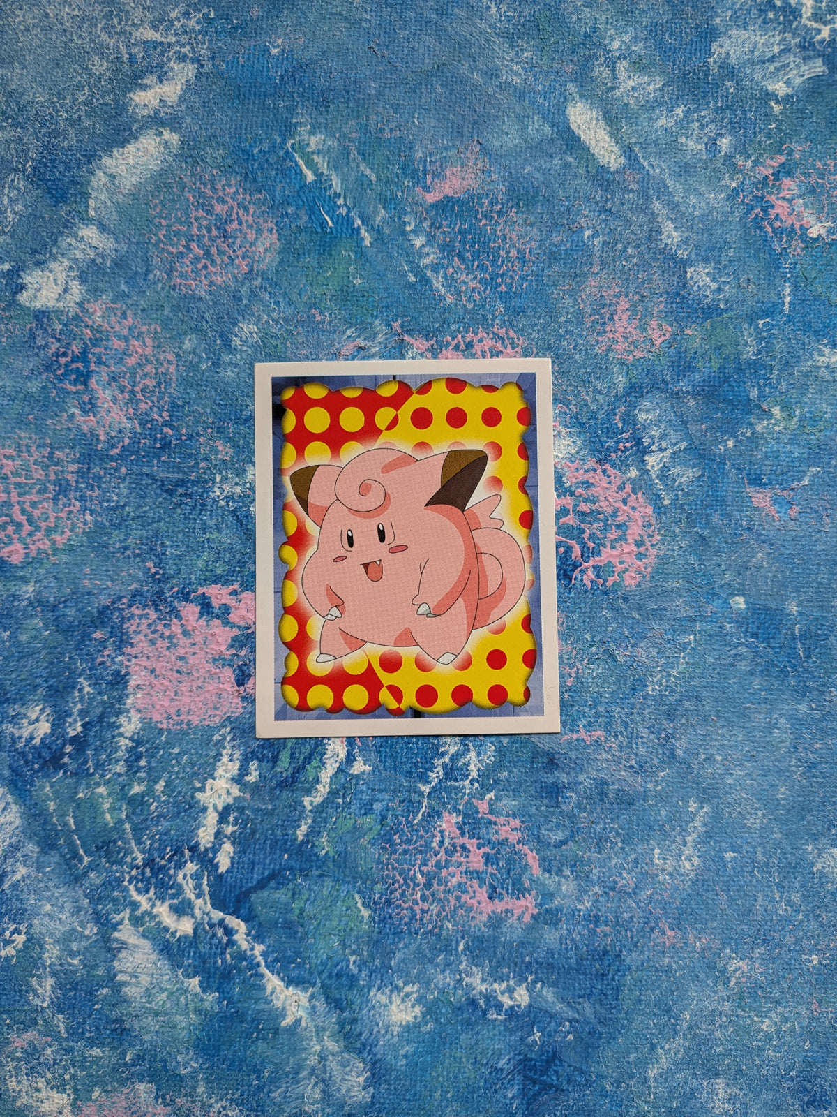 Vintage Pokemon Sticker - Clefairy #35 - 1999 - Merlin