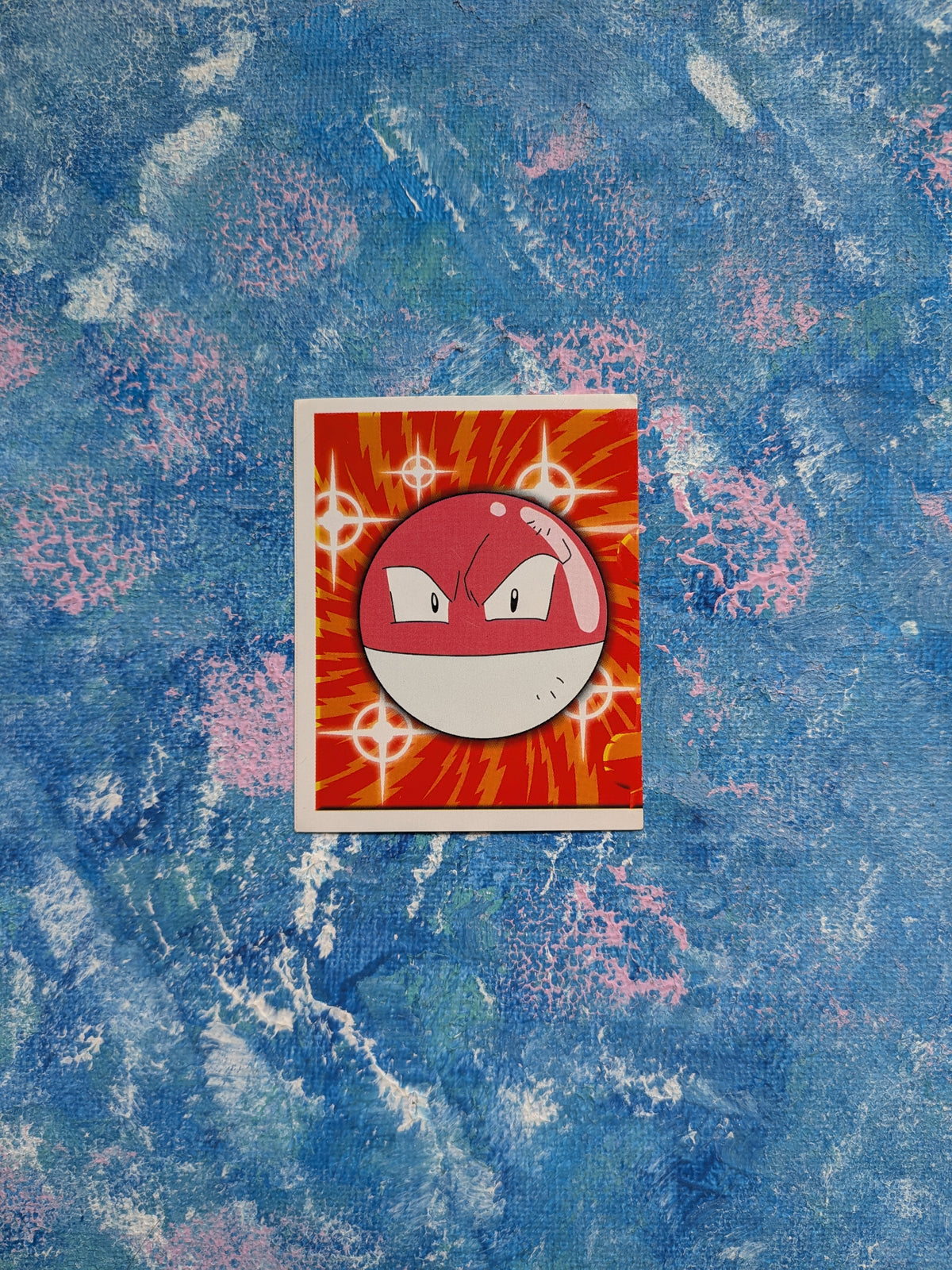 Vintage Pokemon Sticker - Voltorb #169 - 1999 - Merlin