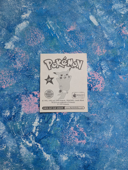Vintage Pokemon Sticker - Voltorb #169 - 1999 - Merlin