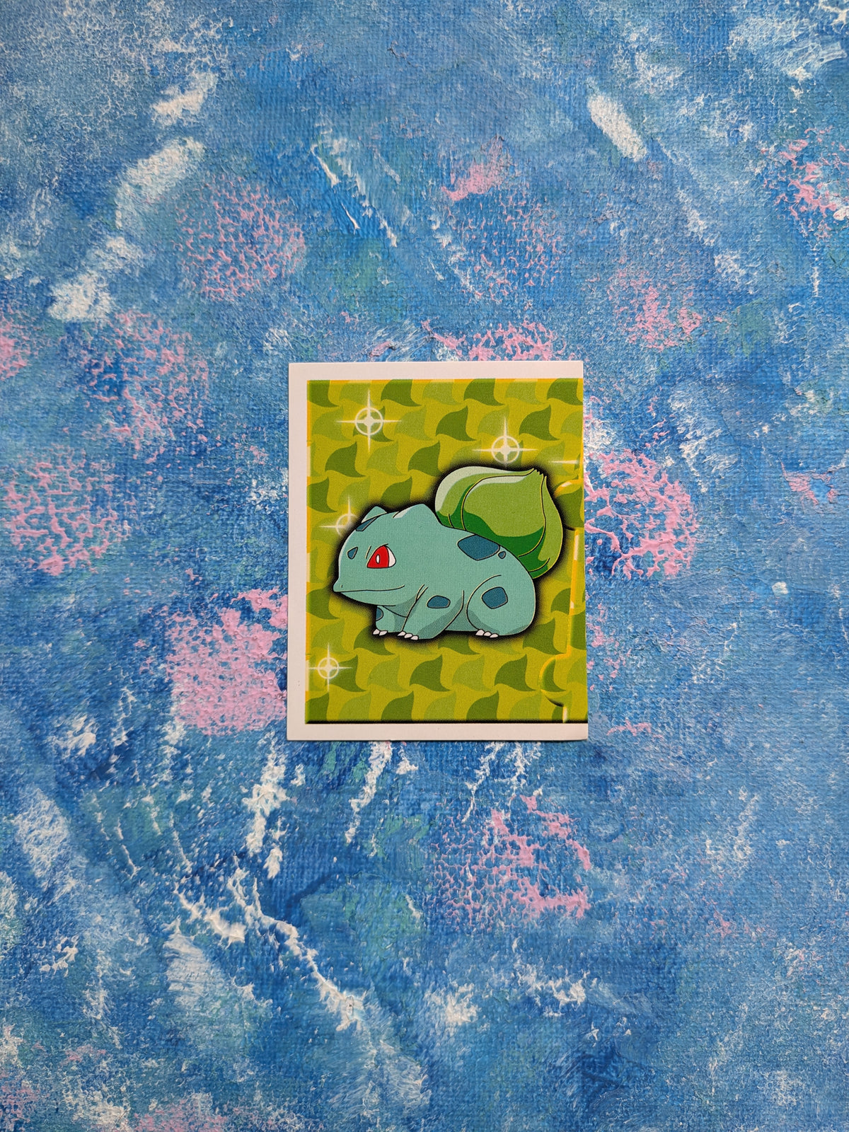 Vintage Pokemon Sticker - Bulbasaur #188 - 1999 - Merlin