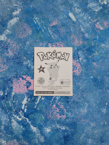Vintage Pokemon Sticker - Bulbasaur #188 - 1999 - Merlin