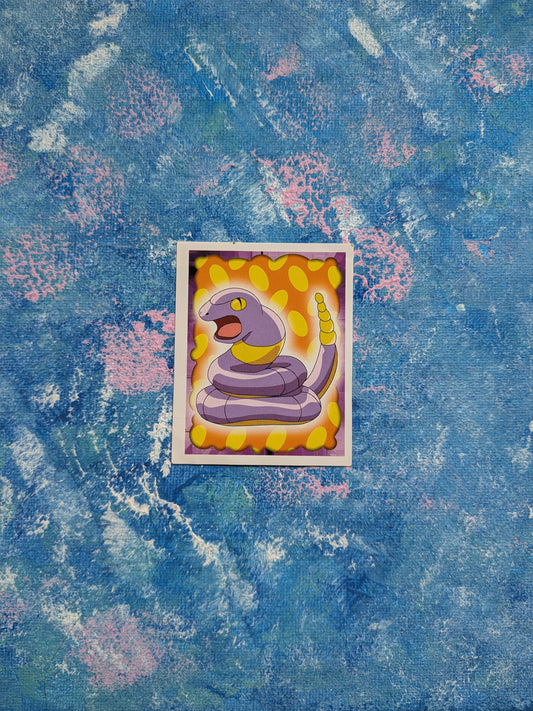 Vintage Pokemon Sticker - Ekans #23 - 1999 - Merlin