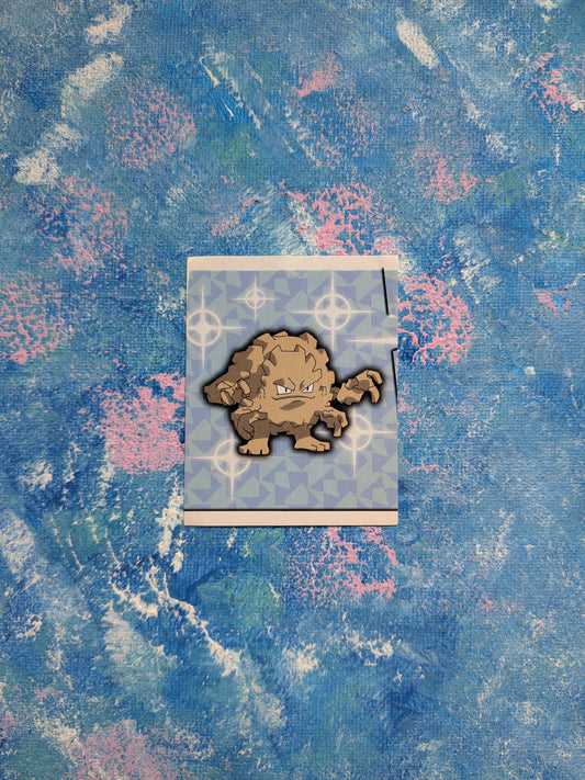 Vintage Pokemon Sticker - Graveler #223 - 1999 - Merlin