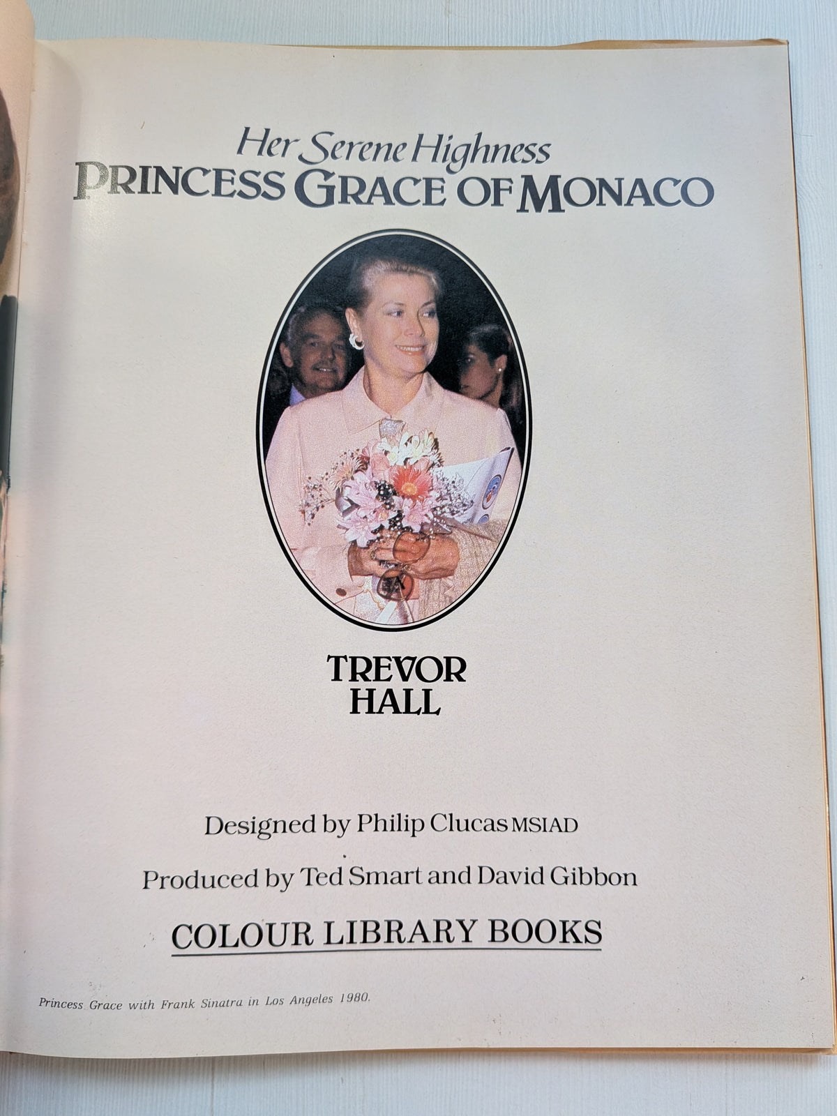 Her Serene Highness Princess Grace of Monaco by Trevor Hall - 1982