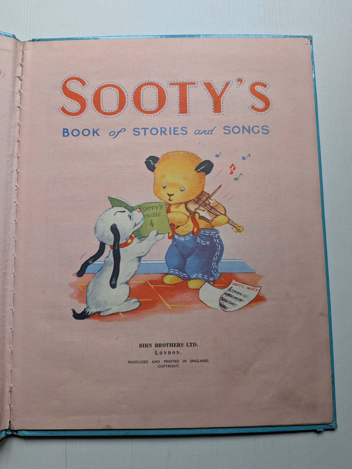Sooty's Book of Stories & Songs - 1955 - Birn Brothers Ltd