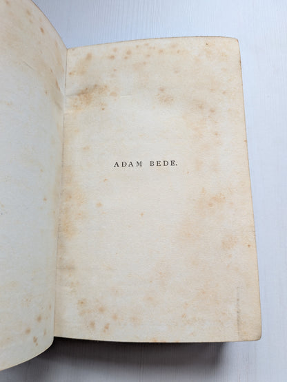 Adam Bede by George Eliot - Ward, Lock & Co Ltd - Early 1900s Approx