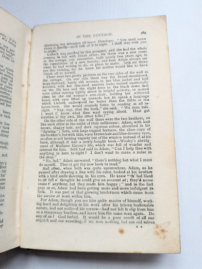 Adam Bede by George Eliot - Ward, Lock & Co Ltd - Early 1900s Approx