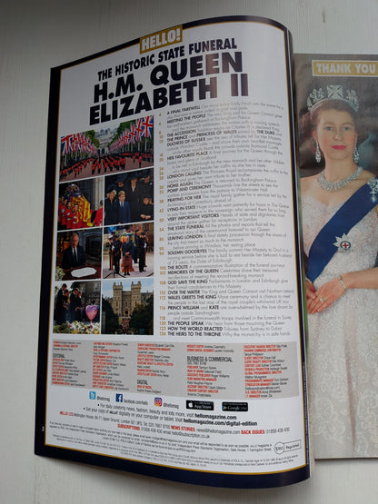 Hello! Magazine Queen Elizabeth II Royal Funeral Edition - September 26th, 2022
