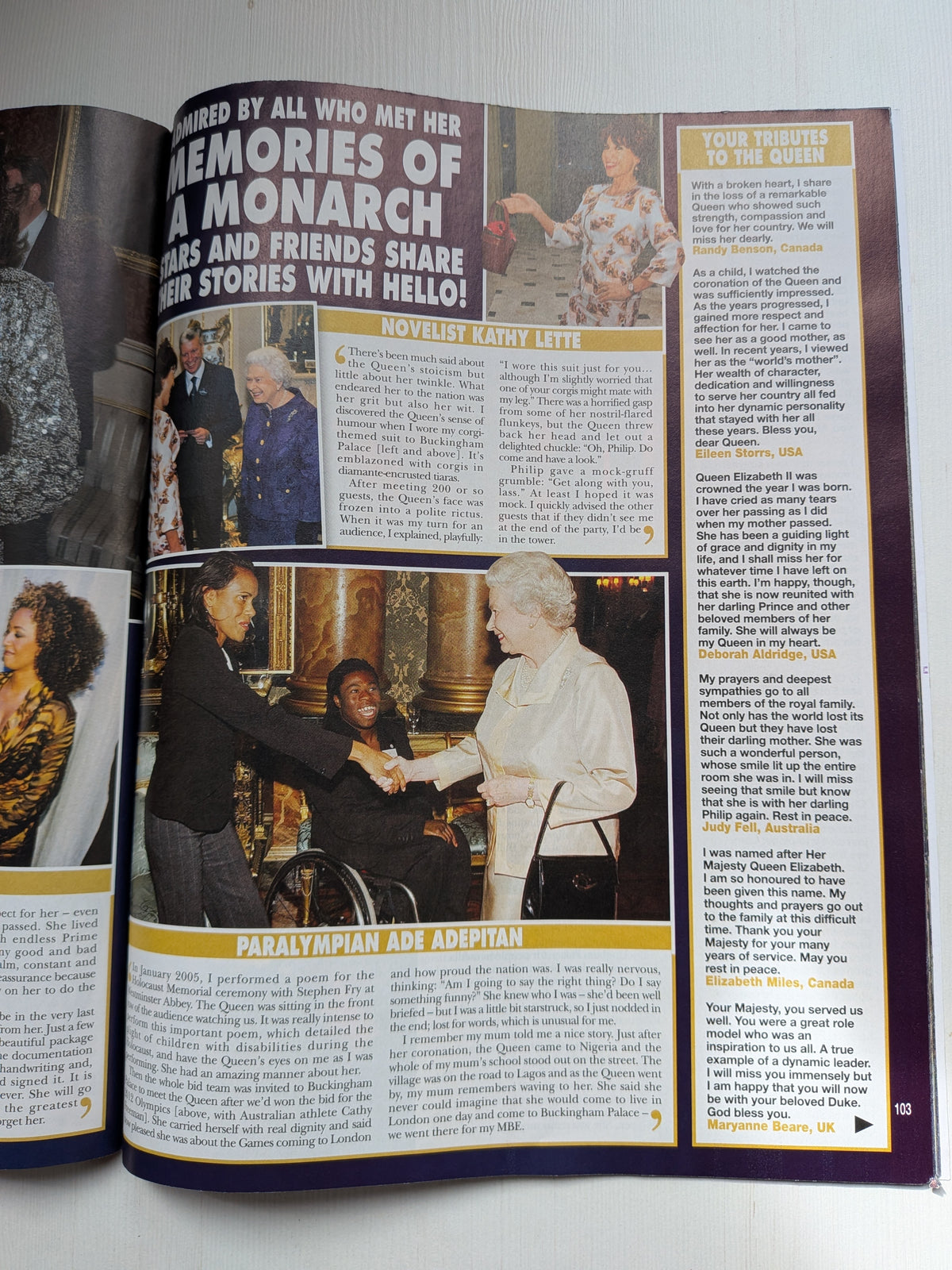 Hello! Magazine Queen Elizabeth II Royal Funeral Edition - September 26th, 2022