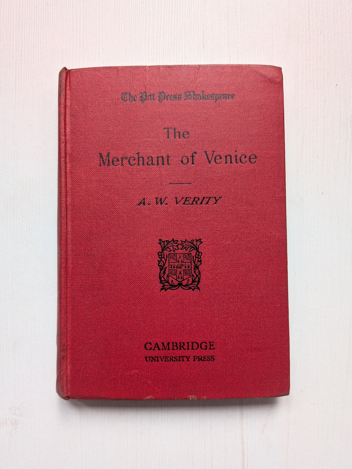 The Merchant of Venice by William Shakespeare - 1935, Cambridge University Press