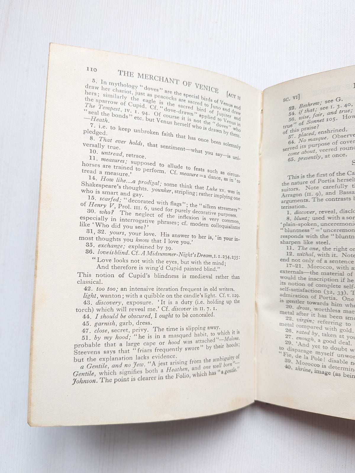 The Merchant of Venice by William Shakespeare - 1935, Cambridge University Press