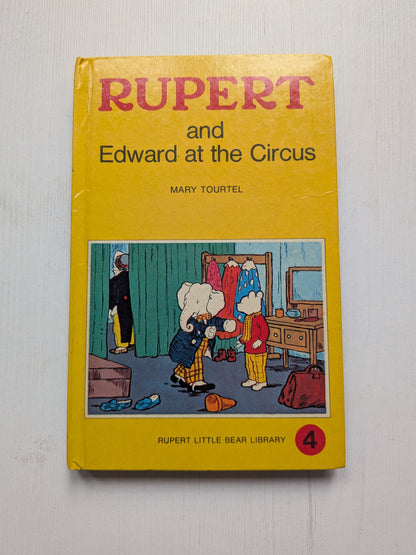 Rupert and Edward at the Circus by Mary Tourtel, Rupert Little Bear Library No.4