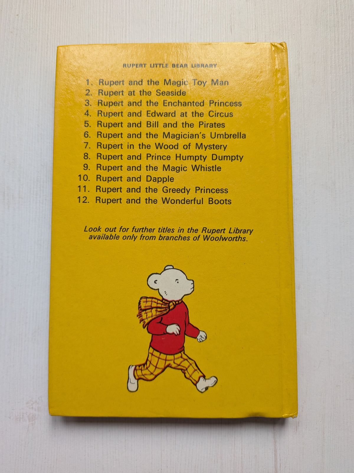 Rupert and Edward at the Circus by Mary Tourtel, Rupert Little Bear Library No.4