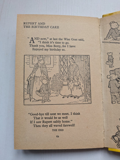 Rupert and Edward at the Circus by Mary Tourtel, Rupert Little Bear Library No.4