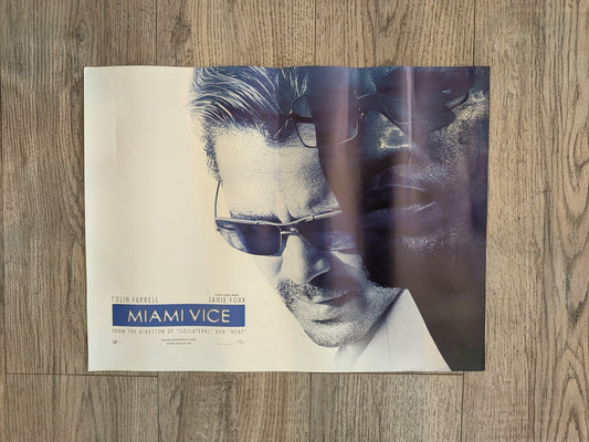 Miami Vice 2006 Colin Farrell/Jamie Foxx Movie UK Cinema Small Poster