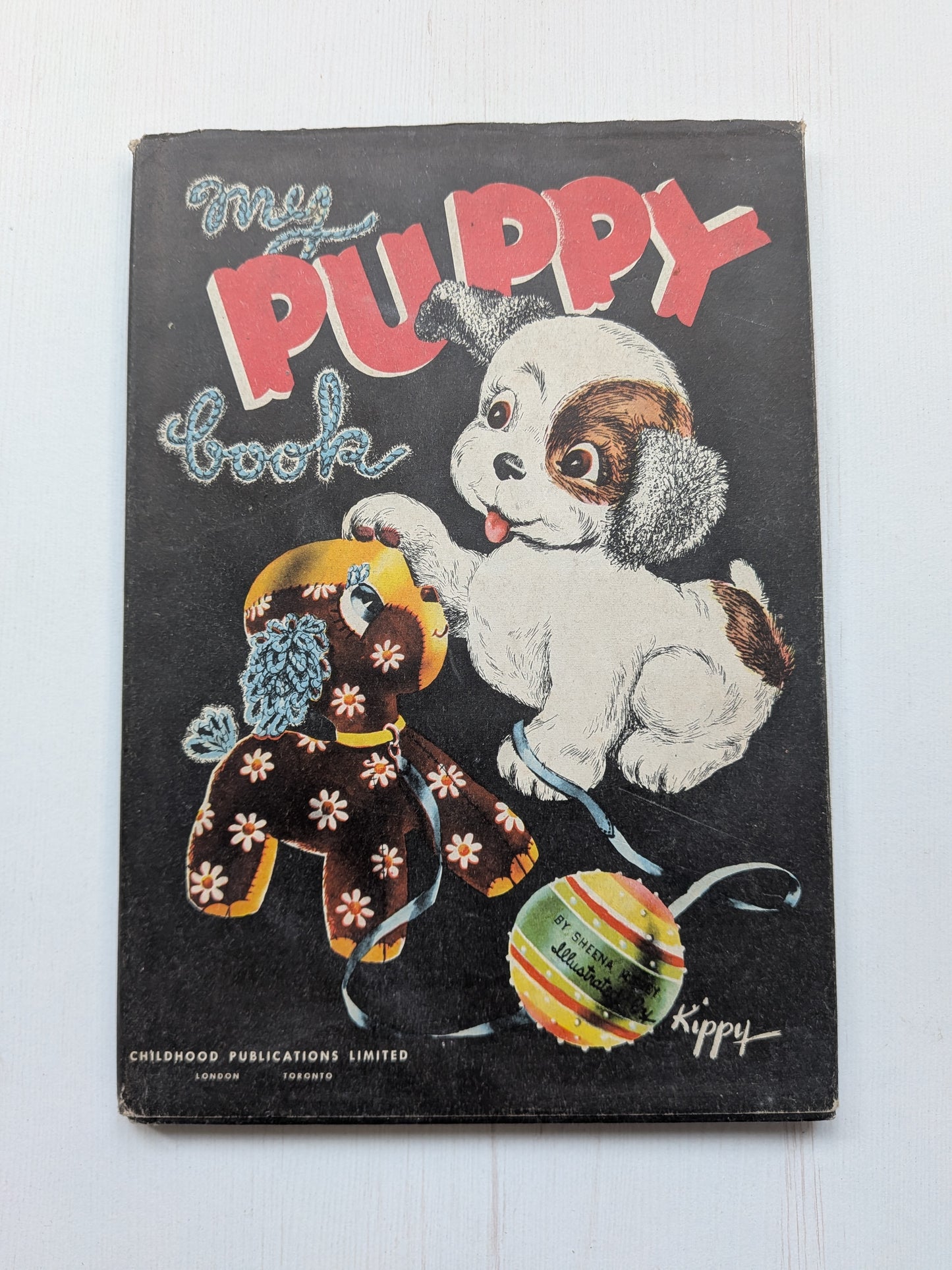 My Puppy Book by Sheena Morey - 1946 - Childhood Publications Ltd