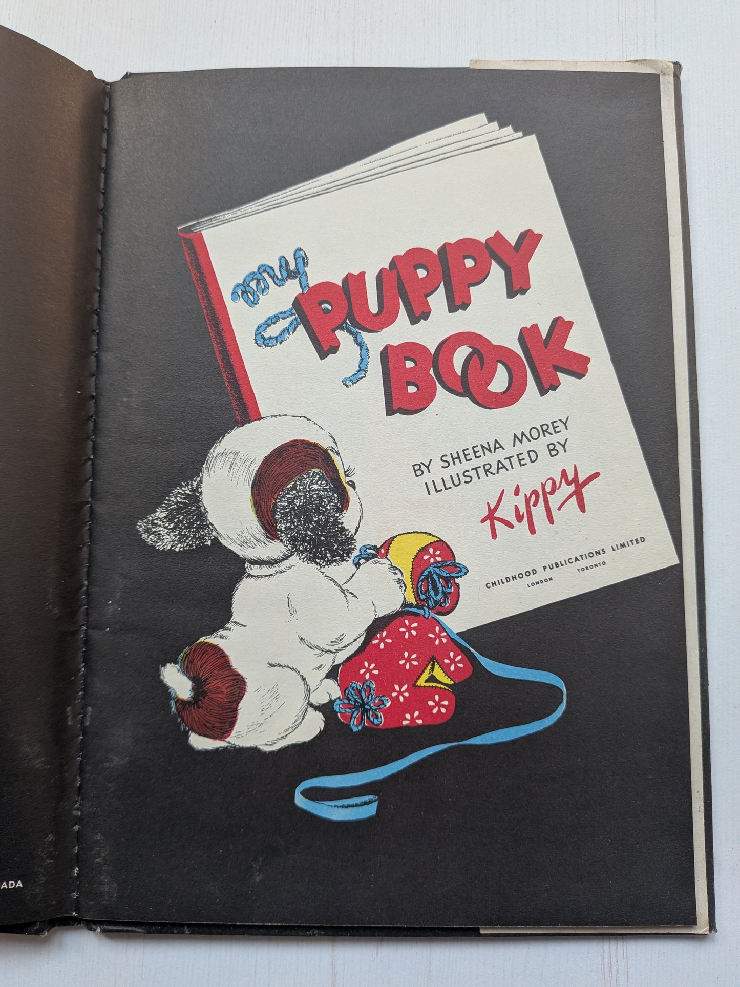 My Puppy Book by Sheena Morey - 1946 - Childhood Publications Ltd