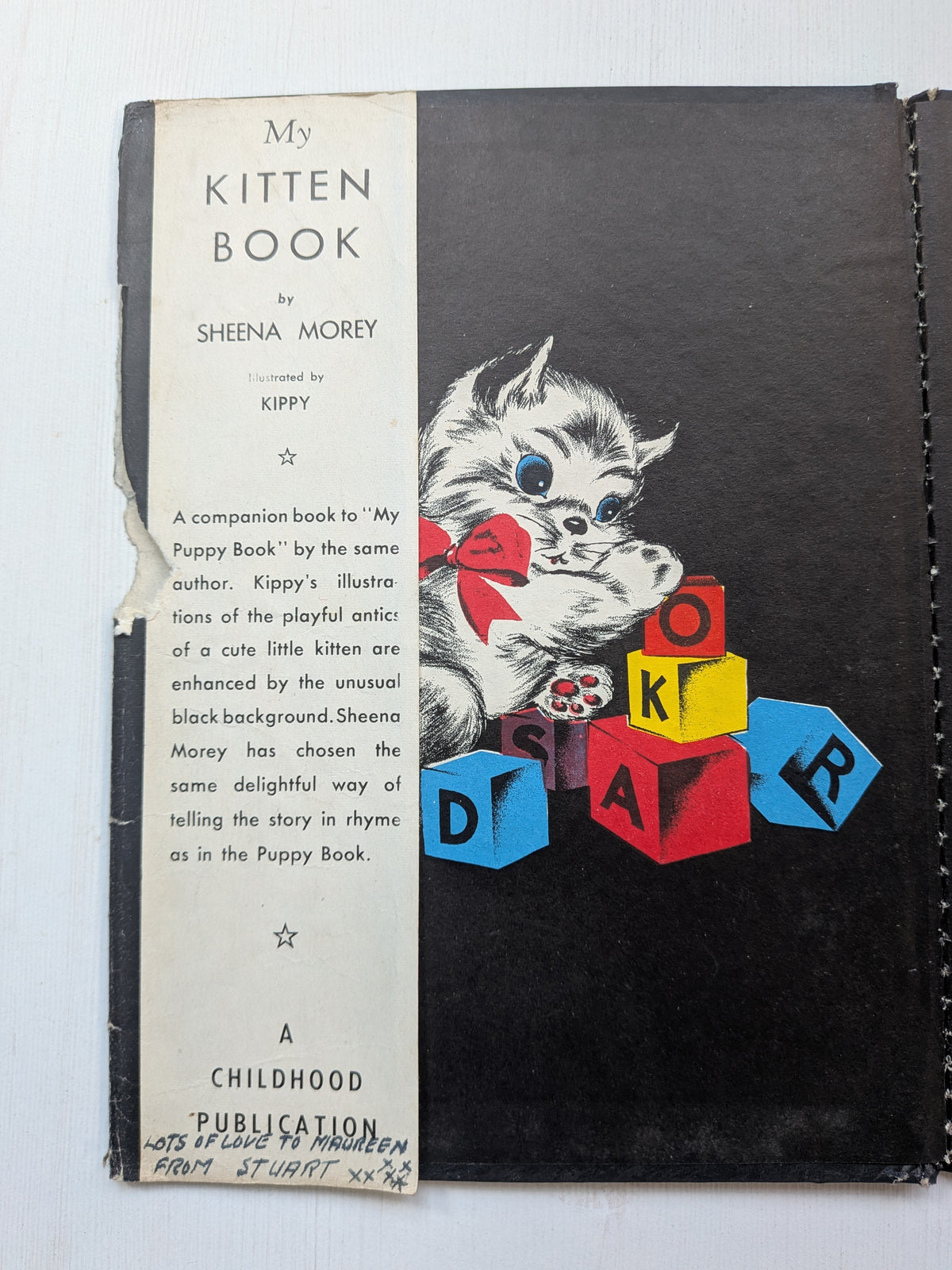 My Kitten Book by Sheena Morey - 1946 - Childhood Publications Ltd