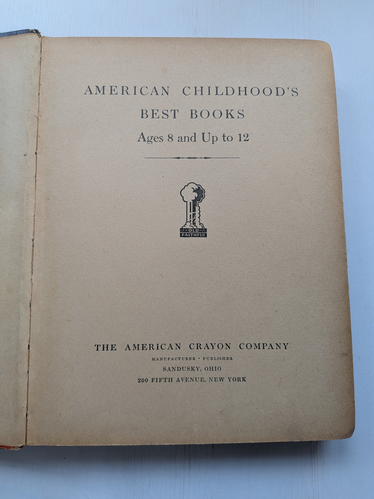 More Than 10 of American Childhood's Best Books - 1942 - The American Crayon Co.