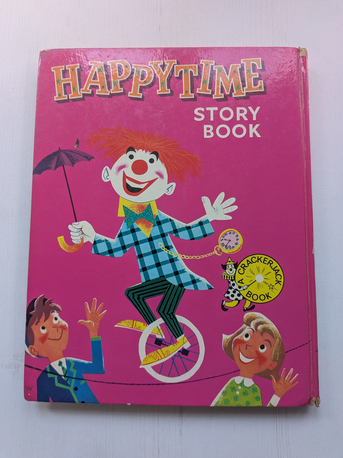Happytime Story Book - A Crackerjack Book - The Children's Press