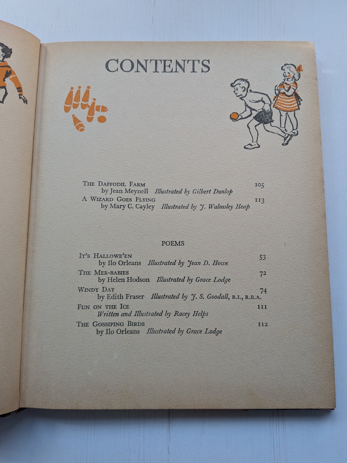 Happytime Story Book - A Crackerjack Book - The Children's Press