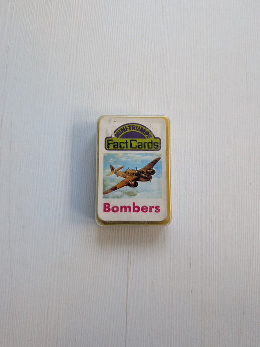 Vintage Schmidt's Mini-Trumps Fact Cards Set - Bombers