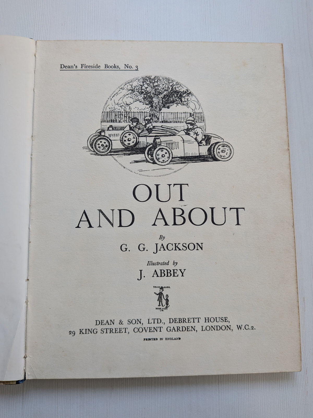 Out And About by G. G. Jackson, Illustrated by J. Abbey - Dean & Son Ltd