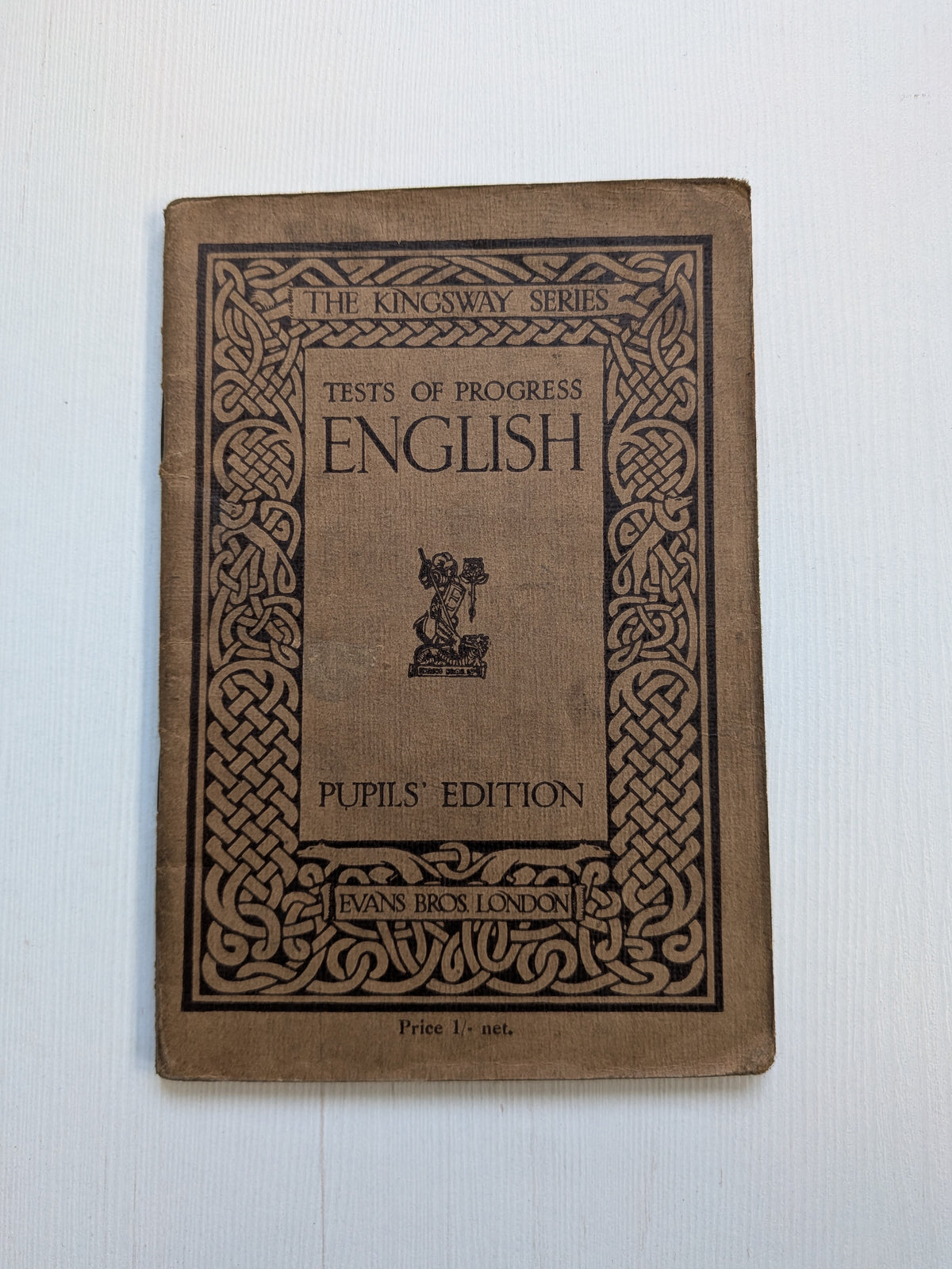 Test of Progress English - Pupils' Edition - The Kingsway Series - Evan Bros.
