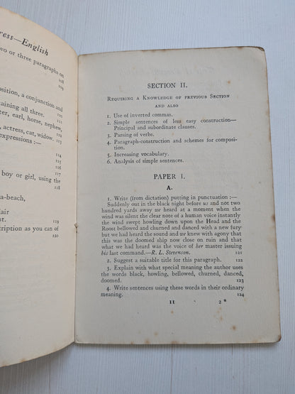 Test of Progress English - Pupils' Edition - The Kingsway Series - Evan Bros.