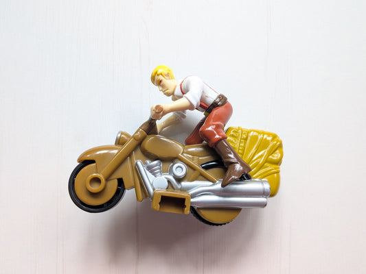 The Mummy: The Animated Series Rick O'Connell Motorcycle Toy - 2002 - KFC