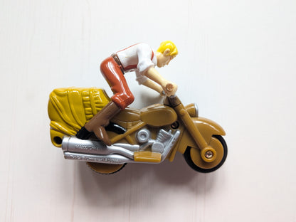 The Mummy: The Animated Series Rick O'Connell Motorcycle Toy - 2002 - KFC